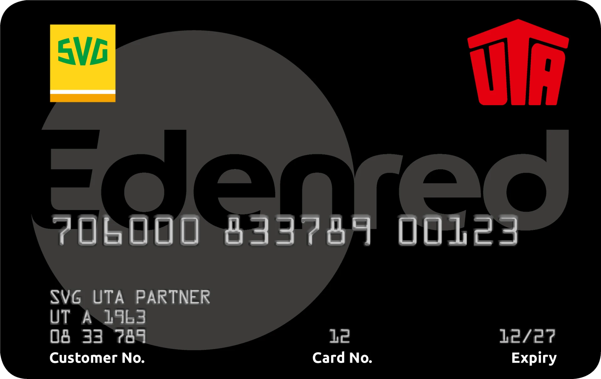 SVG-UTA Edenred Tankkarte