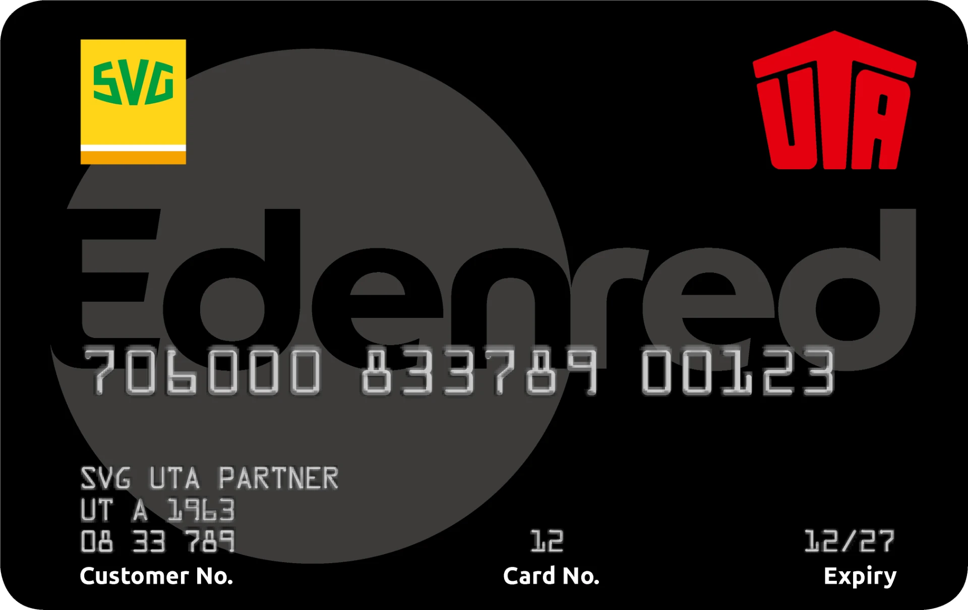 SVG-UTA Edenred Tankkarte